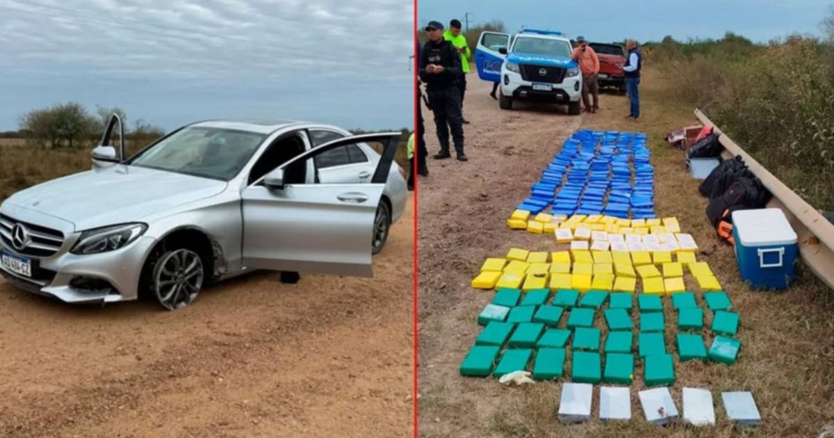 Nueva detenida en Corrientes por el secuestro de 260 kilos de cocaína en Entre Ríos