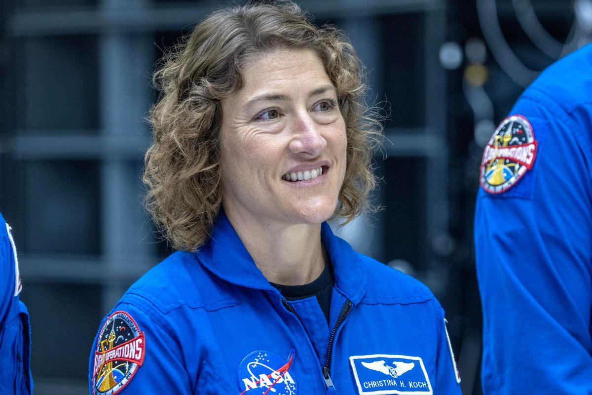 La astronauta Christina Koch recibe el Premio Princesa Concordia