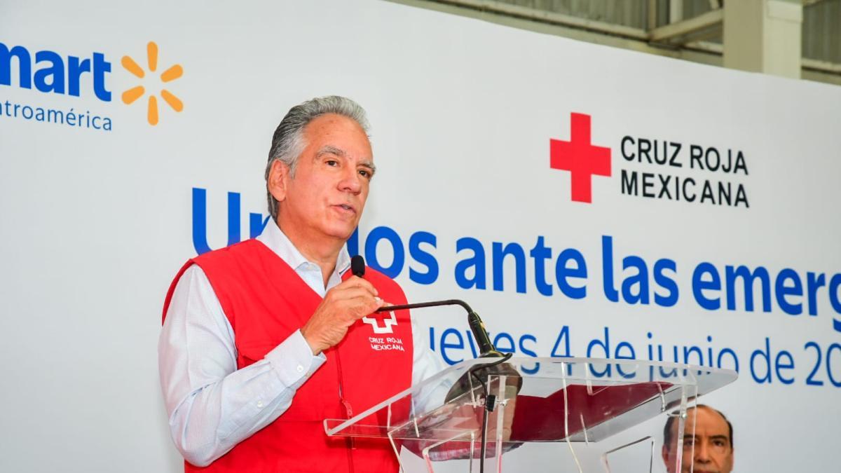Cruz Roja y Walmart refrendan campaña "Unidos ante la Emergencia"