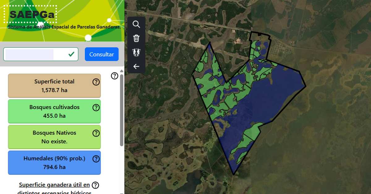 Una plataforma gratuita permite calcular el impacto de El Niño en campos de Corrientes