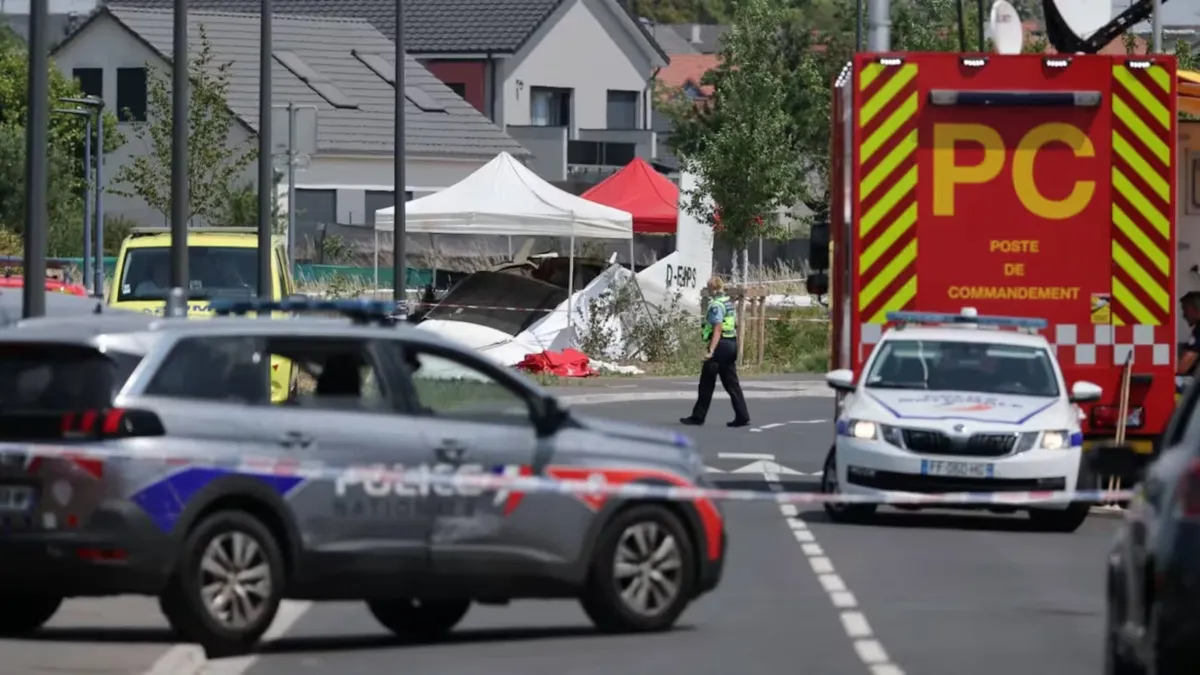 Múltiple tragedia en Francia: una avioneta se estrelló y hay 11 muertos