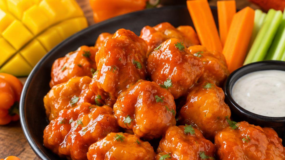 Receta de boneless con salsa mango-habanero, la mejor botana para el Mundial