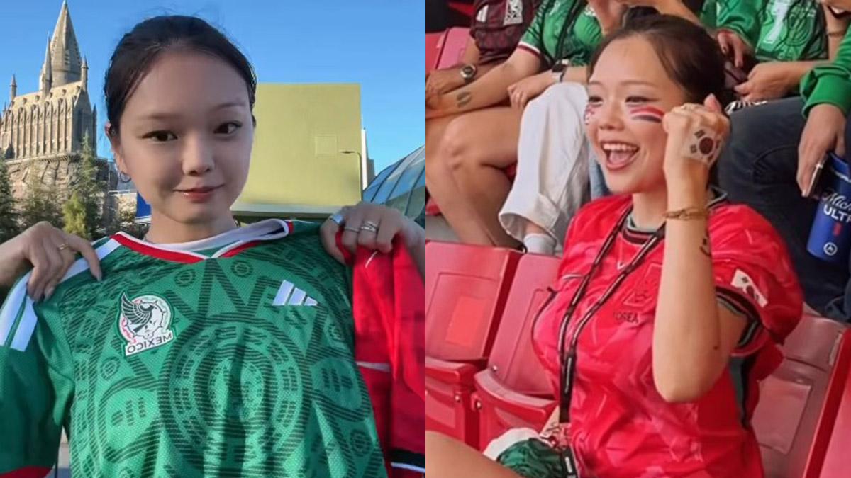 Influencer coreana regresa al Estadio Guadalajara tras sufrir racismo