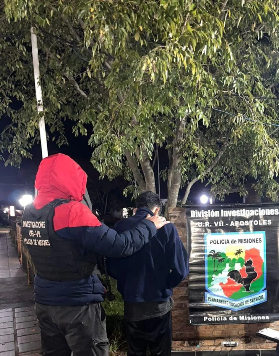 Apóstoles: detienen a un joven y recuperan valiosos equipos de telecomunicaciones