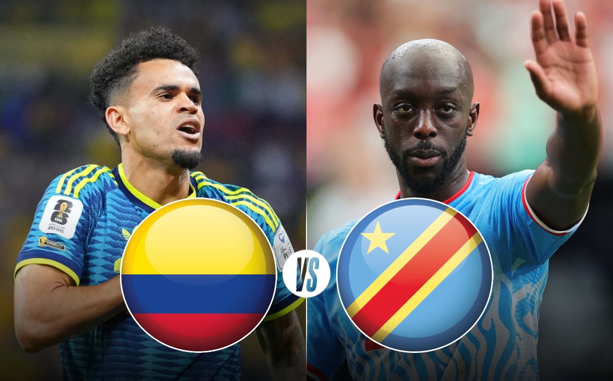 Dónde ver Colombia vs RD Congo: a qué hora es el juego EN VIVO