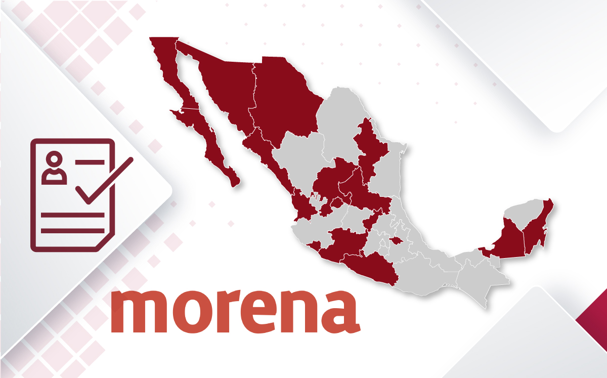 Morena inicia registro de aspirantes a gubernaturas en vivo