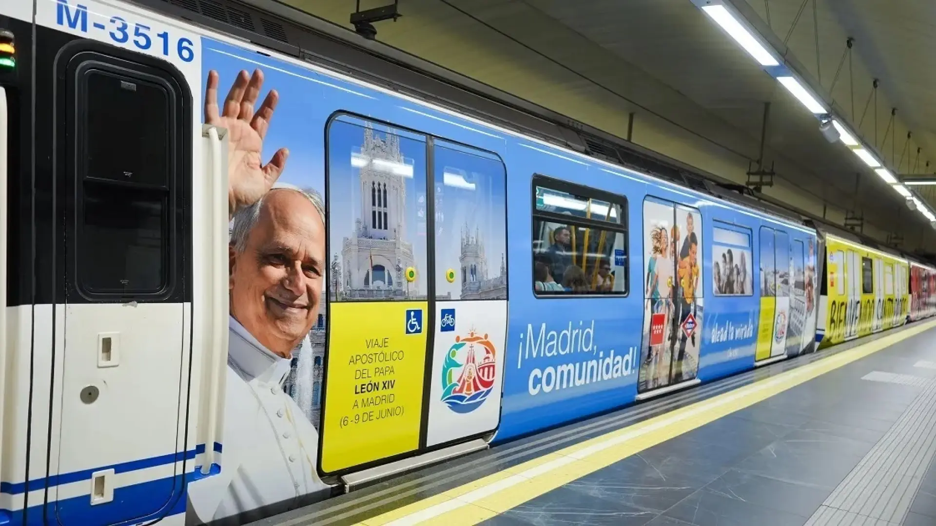 Metro de Madrid publica una guía por la vigilia multitudinaria este sábado: horarios y líneas afectadas