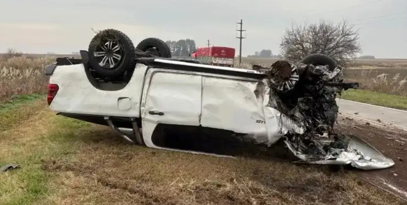 Choque frontal en la Ruta 94: cuatro personas murieron cerca de Teodelina