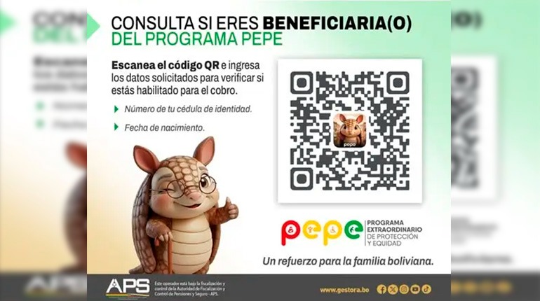 El pago del bono PEPE concluye en 9 días