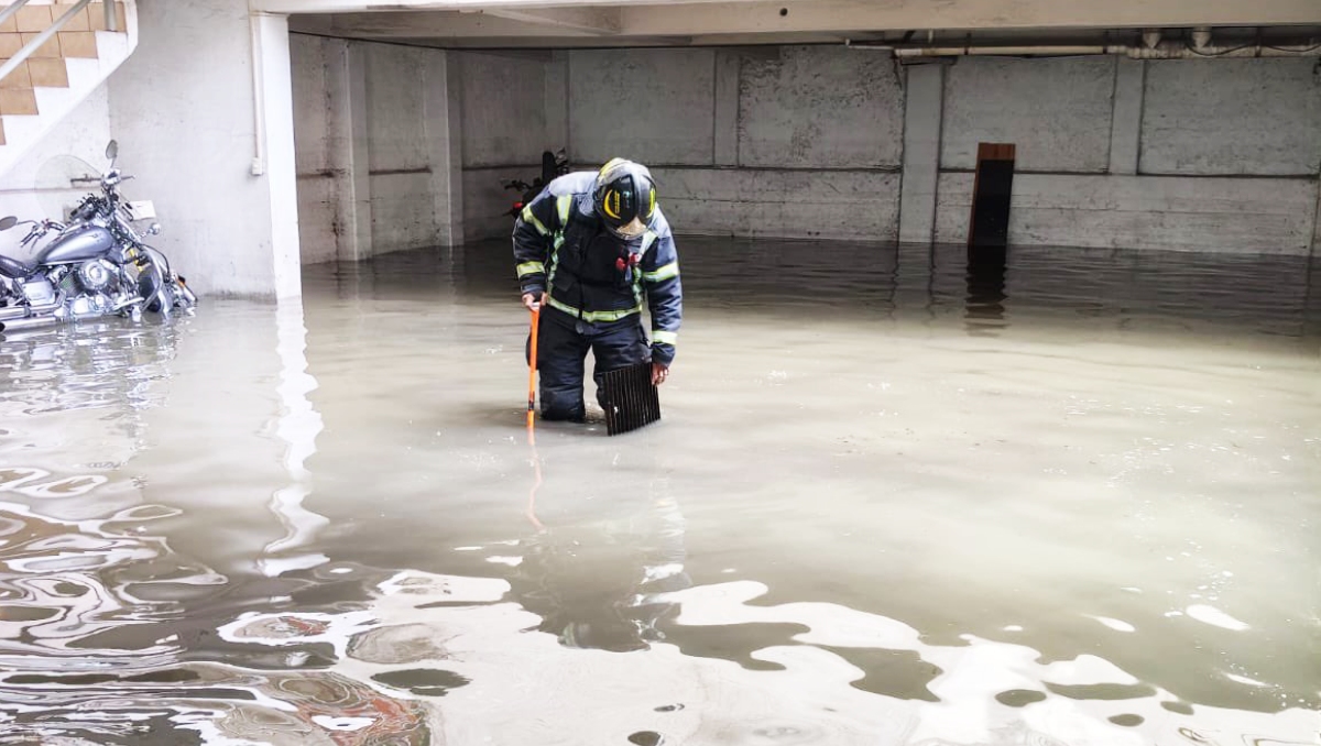 Lluvias en CdMx acumulan millones de metros cúbicos de agua