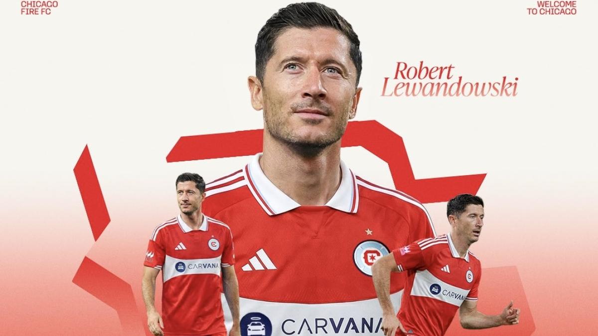 Oficial: Chicago Fire de la MLS ficha a Robert Lewandowski