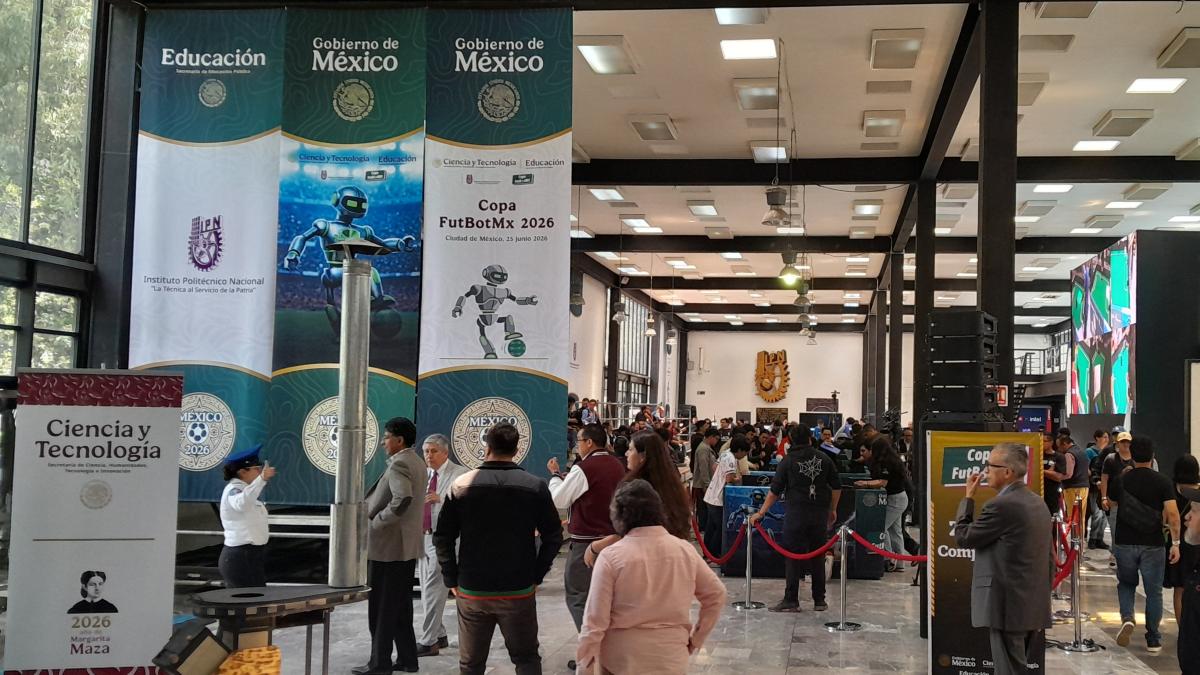 Robots a la cancha: Arranca la Copa FutBotMX 2026 en el IPN