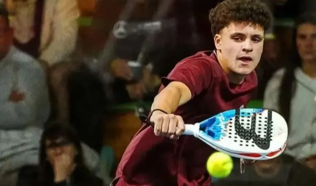 Santino Contreras batalló en el debut pero quedó eliminado en el FIP Platinum de Portugal