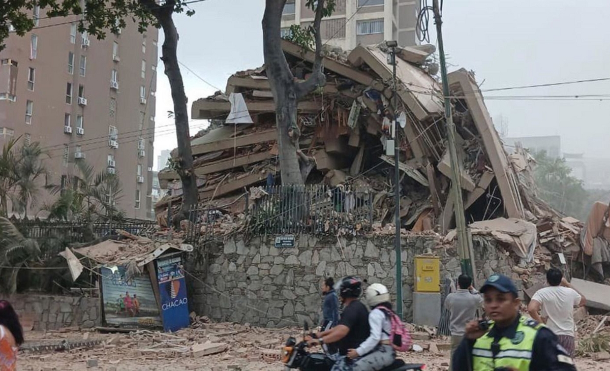 Dos sismos causaron destrozos en Venezuela | La Arena - Noticias de La Pampa y el país