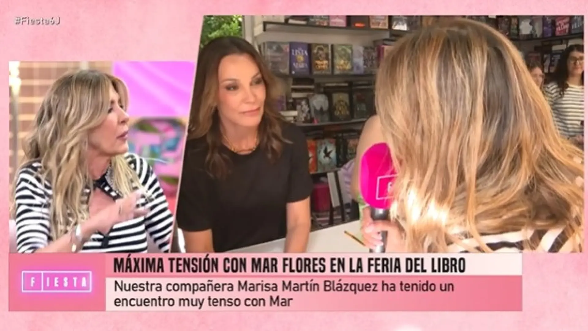 El "desagradable" altercado en la firma de libros de Mar Flores con Marisa Martín Blázquez: "Agresivo"
