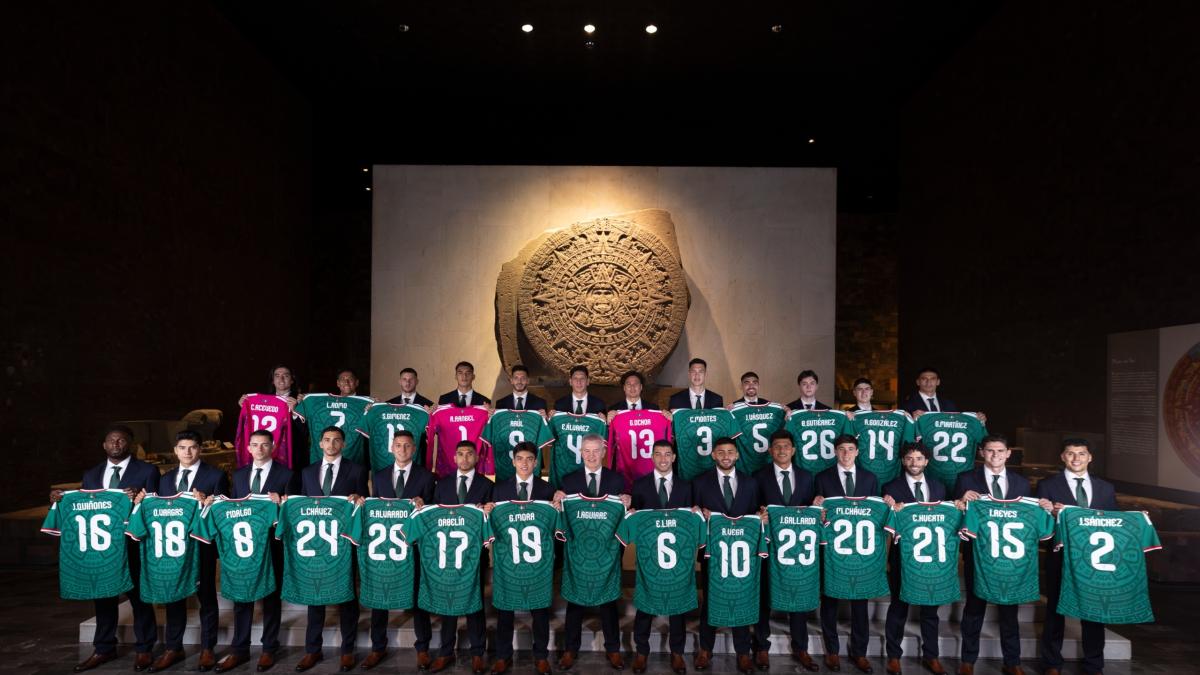 ¡Espectacular! La Selección Mexicana se toma la foto oficial en el Museo de Antropología