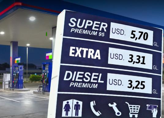 Nueva alza del precio de la gasolina regirá en Ecuador desde el 12 de junio de 2026