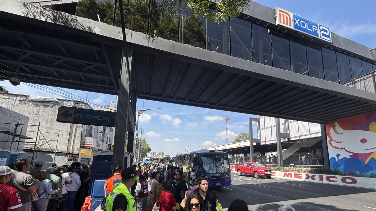 Caos por Línea 2 del Metro: Cierre por obras del Mundial asfixia la movilidad