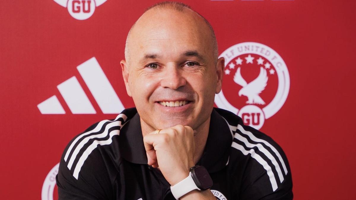 Andrés Iniesta es nuevo director técnico del Gulf United de Emiratos Árabes