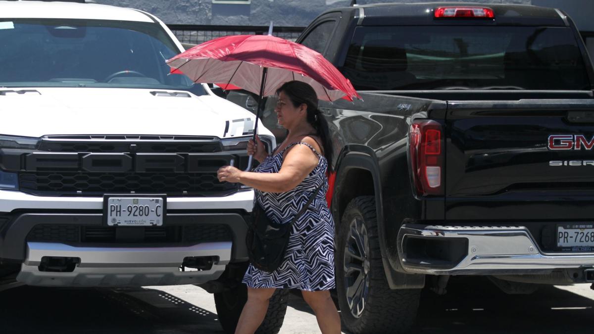 Vive Nuevo León temperatura más alta del año con 44 grados