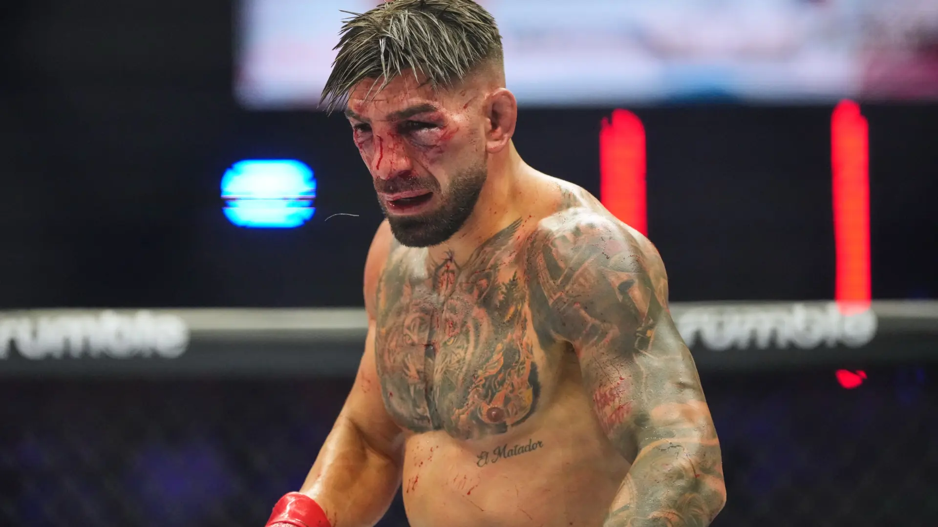 Ilia Topuria, suspendido durante seis meses por las lesiones ante Justin Gaethje