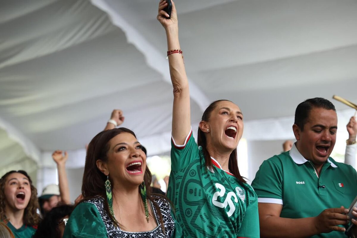 Sheinbaum felicita a México por segundo triunfo en Mundial 2026