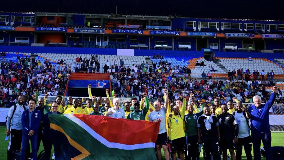 Selección de Sudáfrica destaca la calidez de los mexicanos previo al Mundial