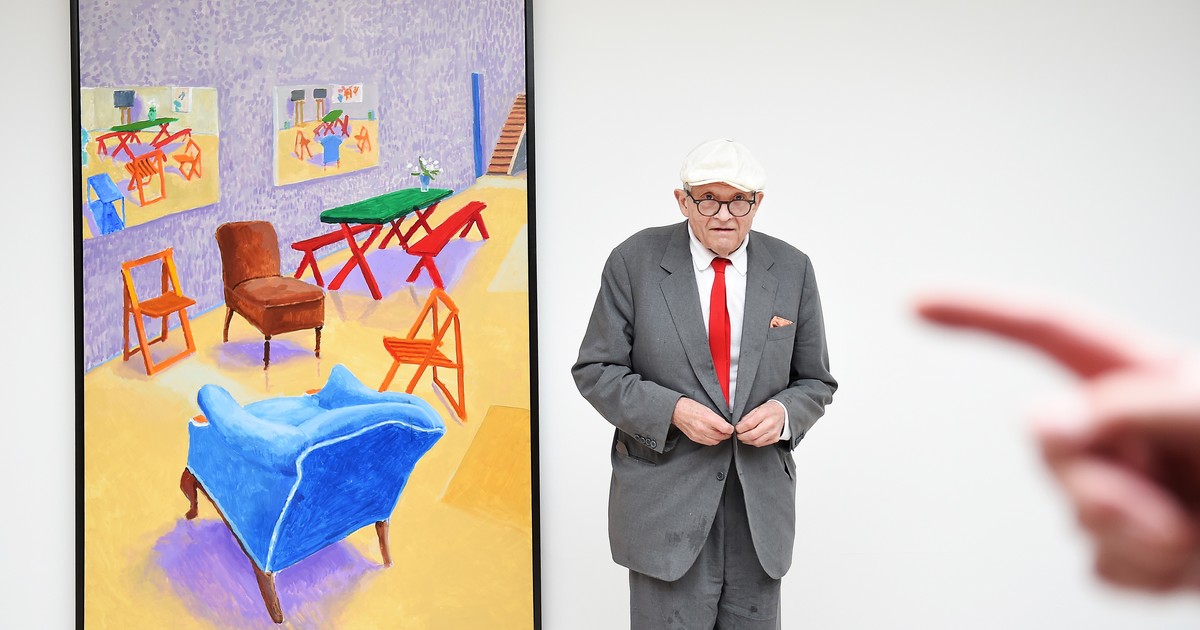 Murió David Hockney a los 88 años: leyenda del arte contemporáneo