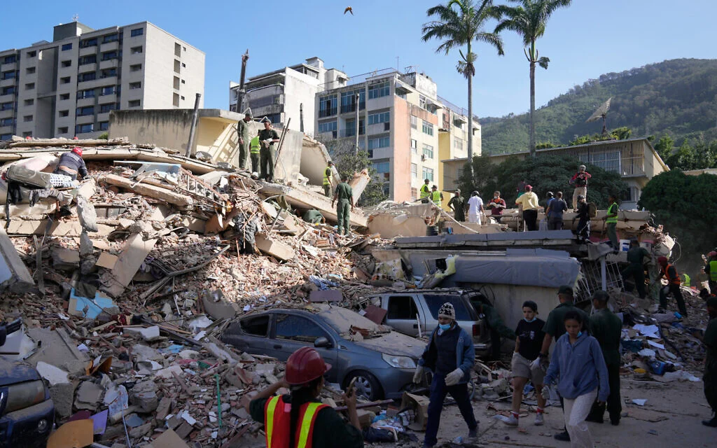 Israel making 'immediate preparations' to send aid team to quake-stricken Venezuela