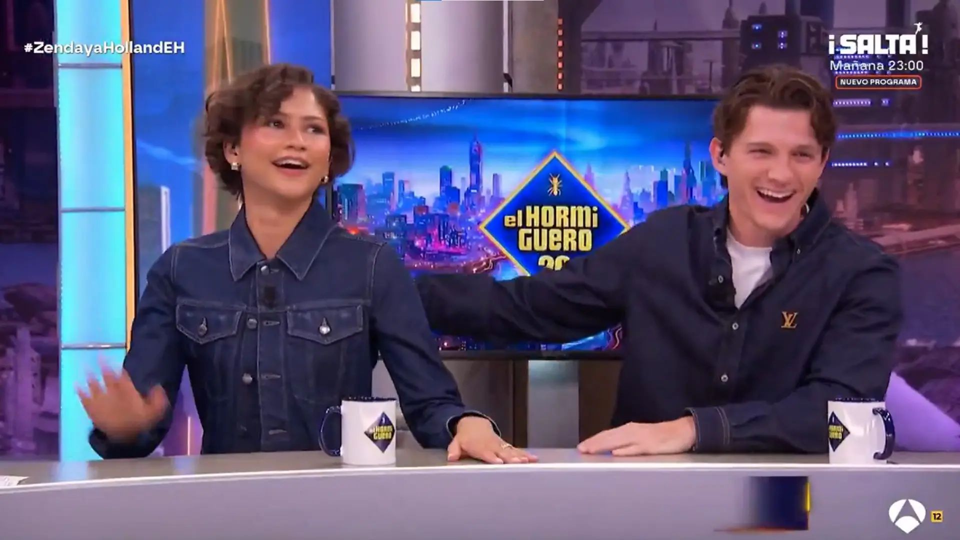 La respuesta de Tom Holland en 'El Hormiguero' que deja perpleja a Zendaya