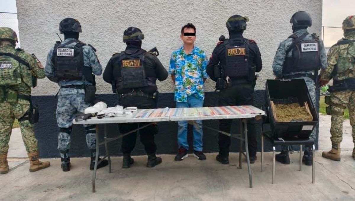 Capturan a presunto integrante de grupo delictivo en Salinas Victoria