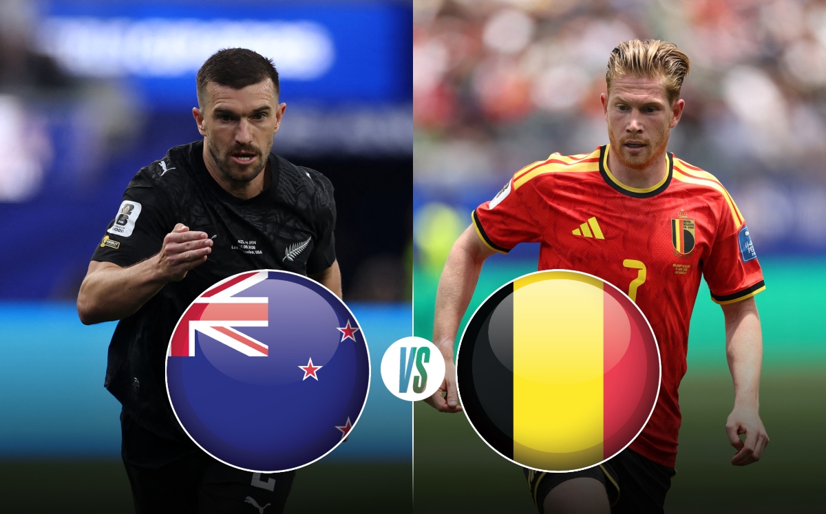 Dónde VER Nueva Zelanda vs Bélgica | Horario Grupo G Mundial 2026