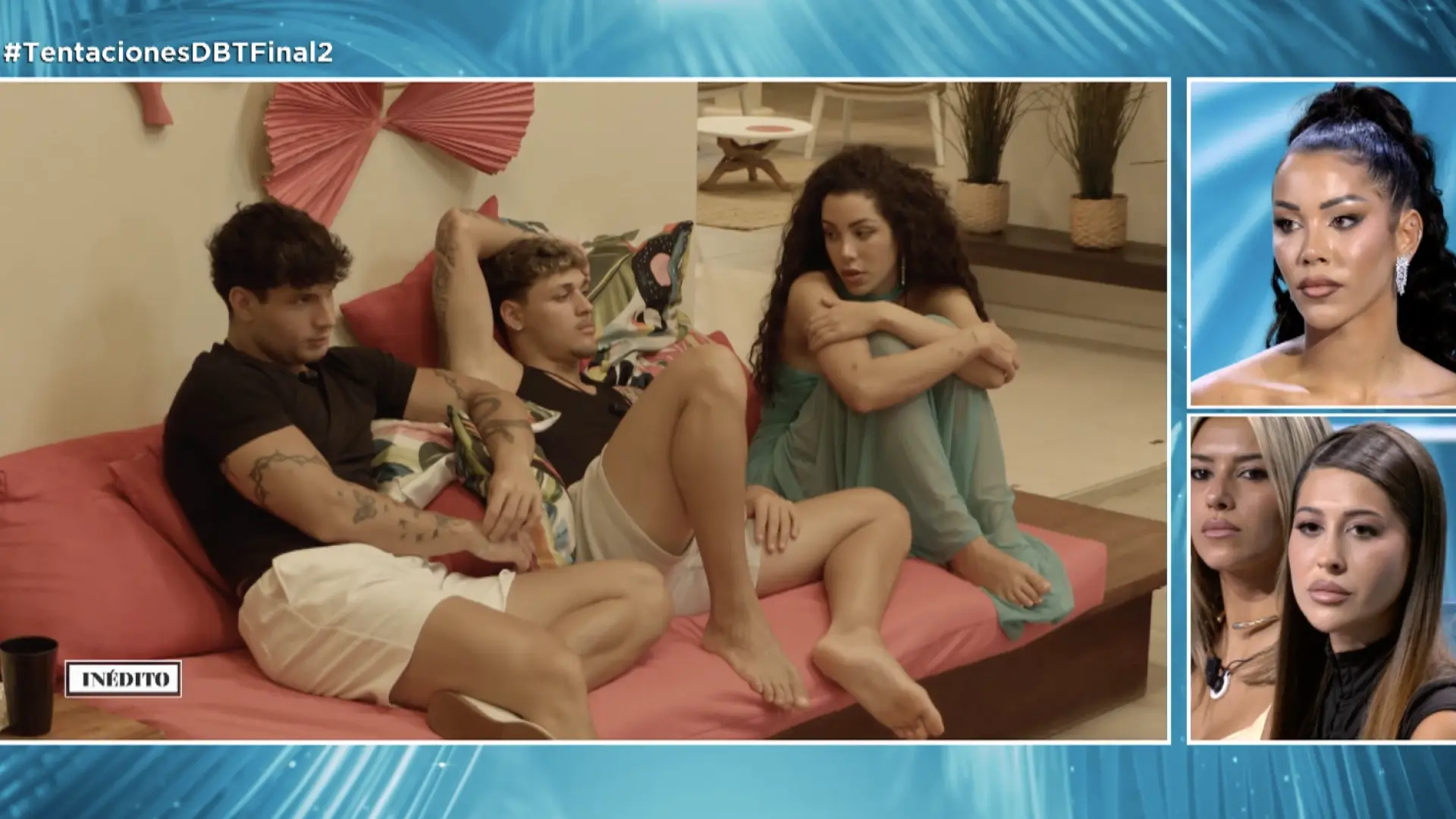 La tensión entre las novias de 'La isla de las tentaciones' explota en el debate: "Nos habéis excluido de un viaje"
