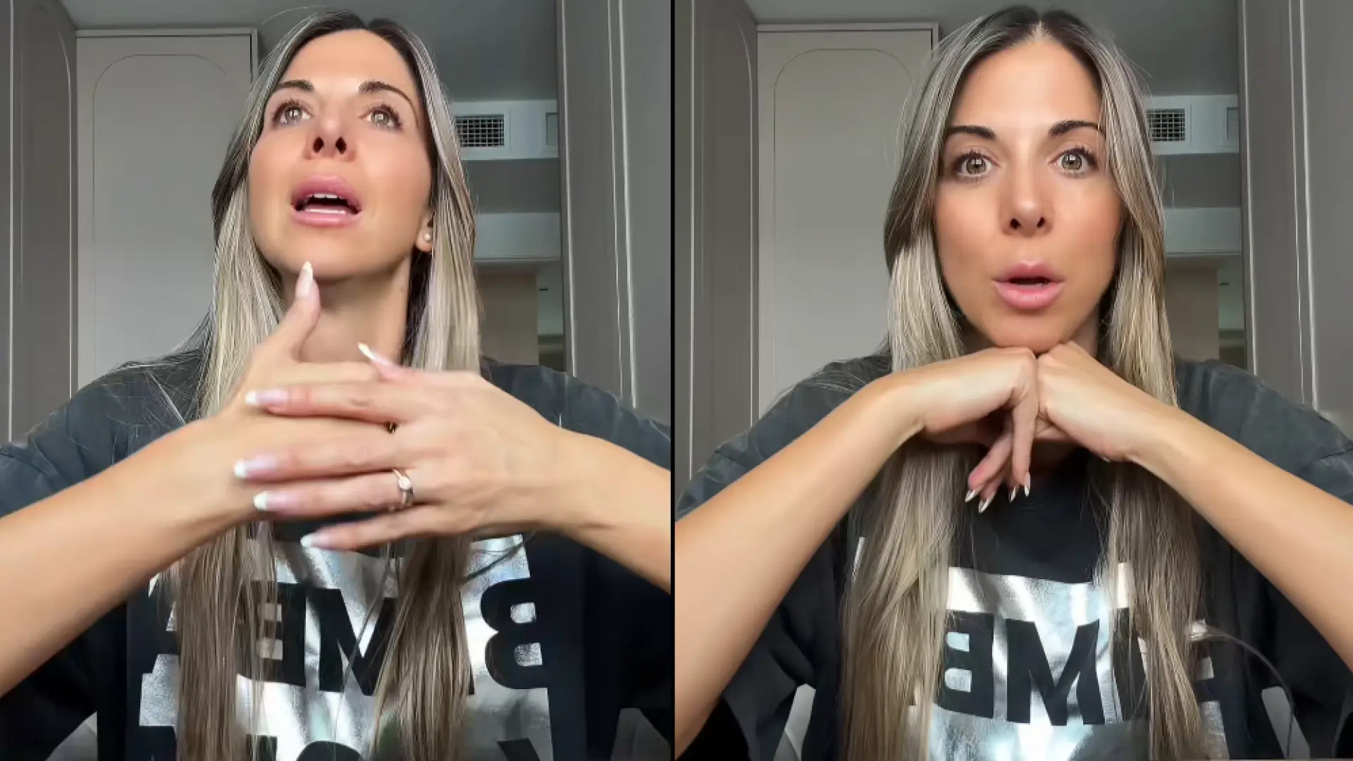 Laura GP, la 'profe de mates' de TikTok, se derrumba al hablar de la pérdida de su madre por ELA
