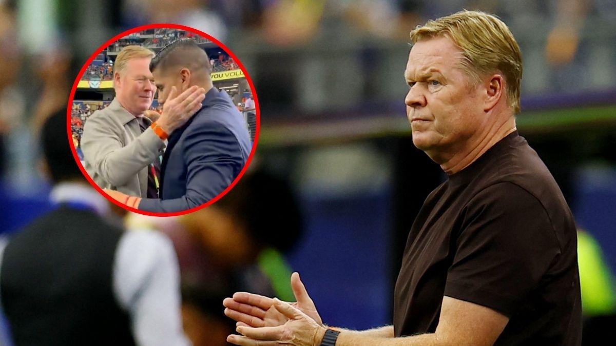 Ronald Koeman muestra cariño por Carlos Salcido a 20 años del título obtenido con PSV