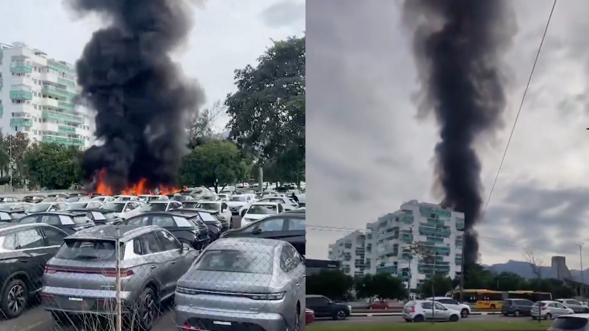 Seis muertos al chocar dos helicópteros en pleno vuelo sobre Río de Janeiro