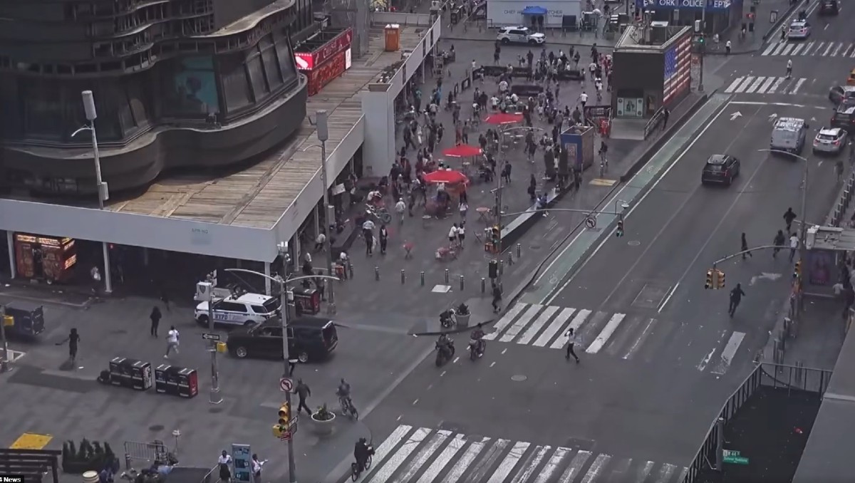 Reportan disparos en Times Square, Nueva York