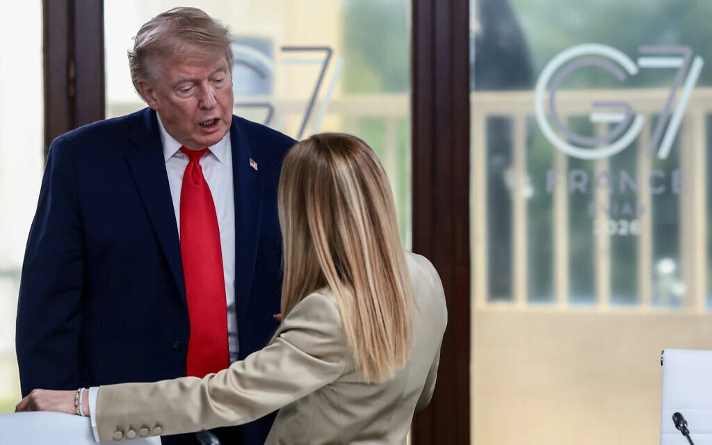 Meloni slams Trump's claim she 'begged' for photo, as Italian FM cancels US trip
