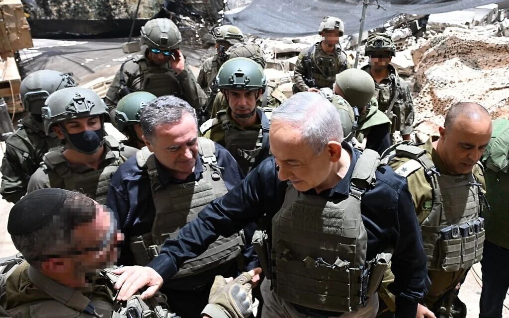 Visiting south Lebanon, PM says IDF won't withdraw 'as long as Hezbollah remains here'