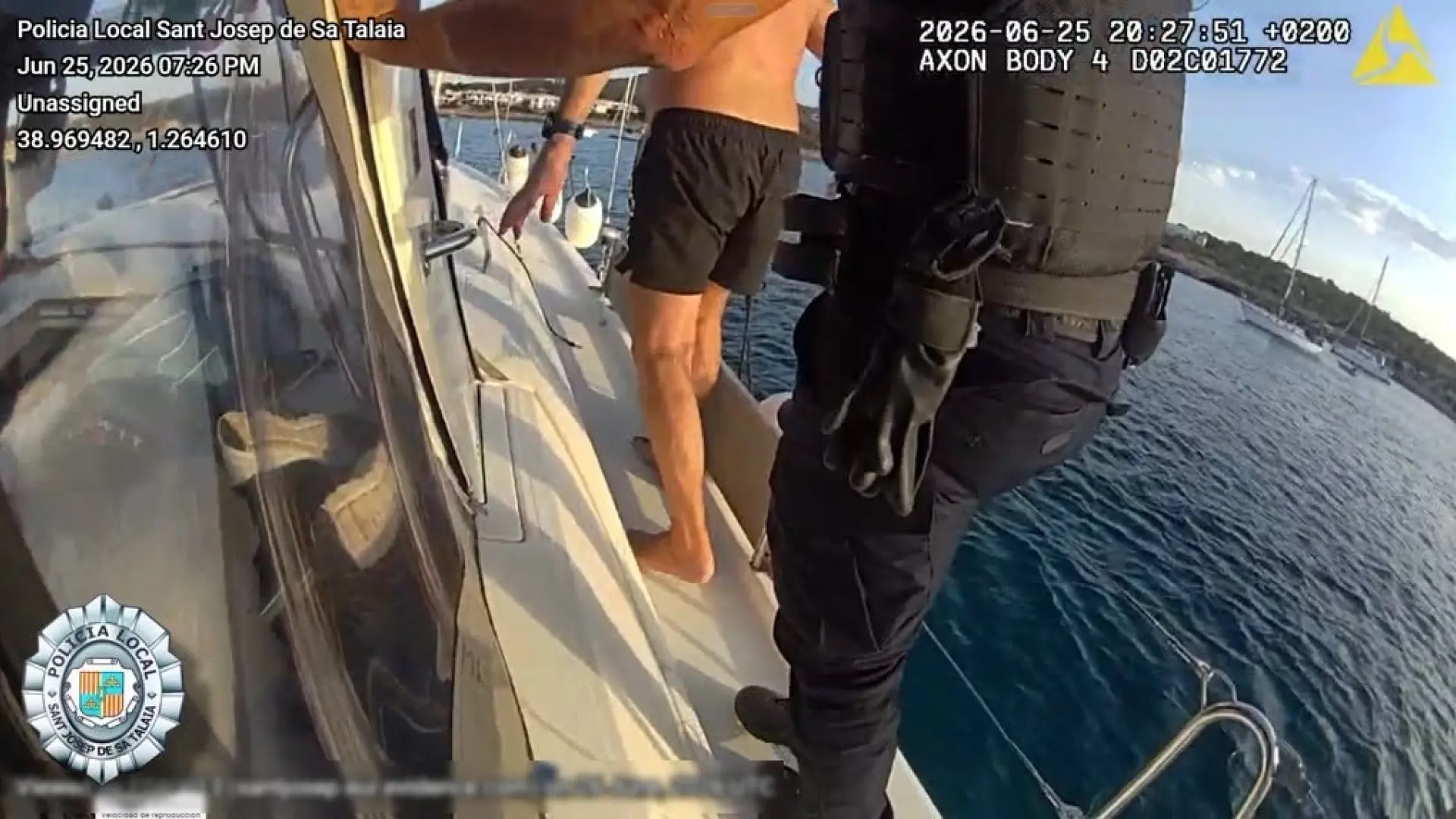 La Policía aborda un barco por una agresión machista en aguas de Ibiza