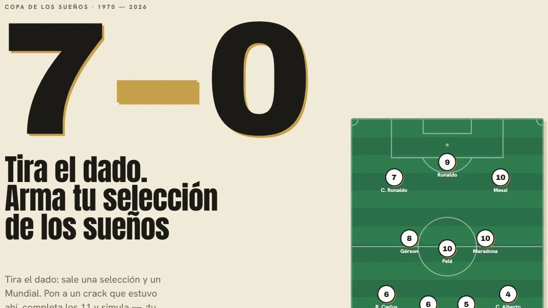 Así es '7 a 0', el videojuego online y gratis que arrasa antes del Mundial