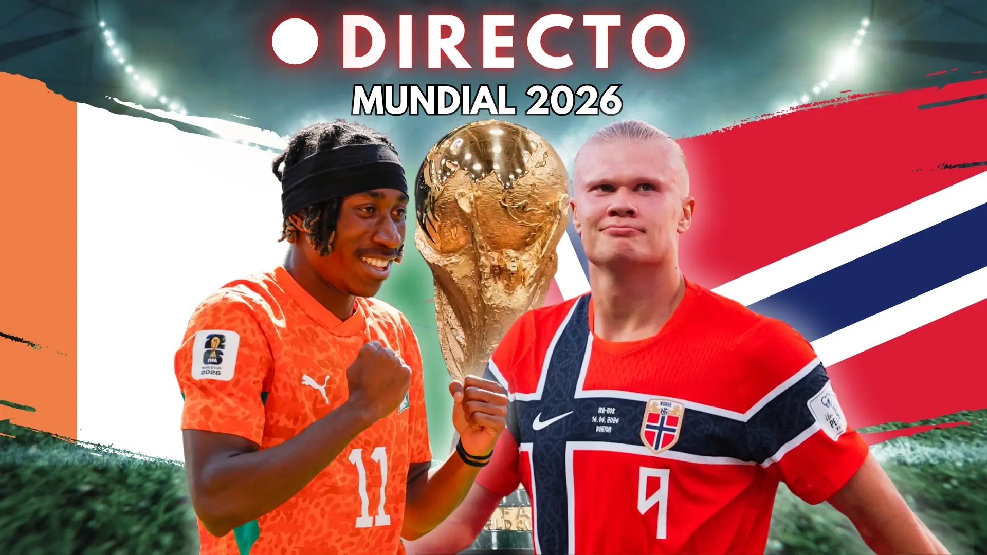 Haaland y Diomande, espectacular duelo por los octavos de final en el Costa de Marfil