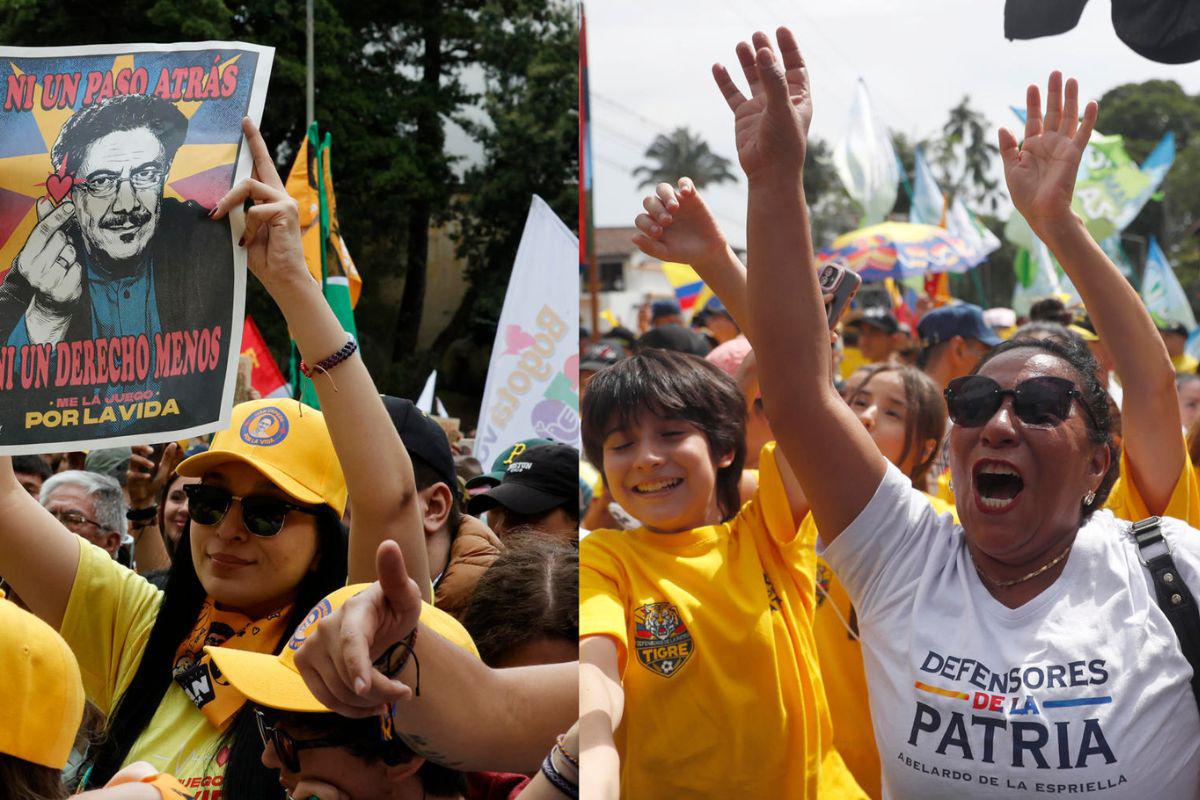 Guerra o paz: dos visiones de país que enfrentan a los candidatos en Colombia