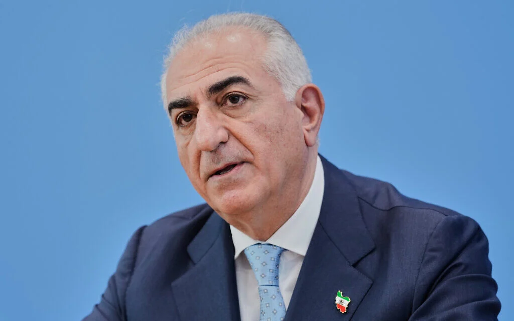 Son of Iran's late shah warns against any deal that leaves Islamic Republic intact