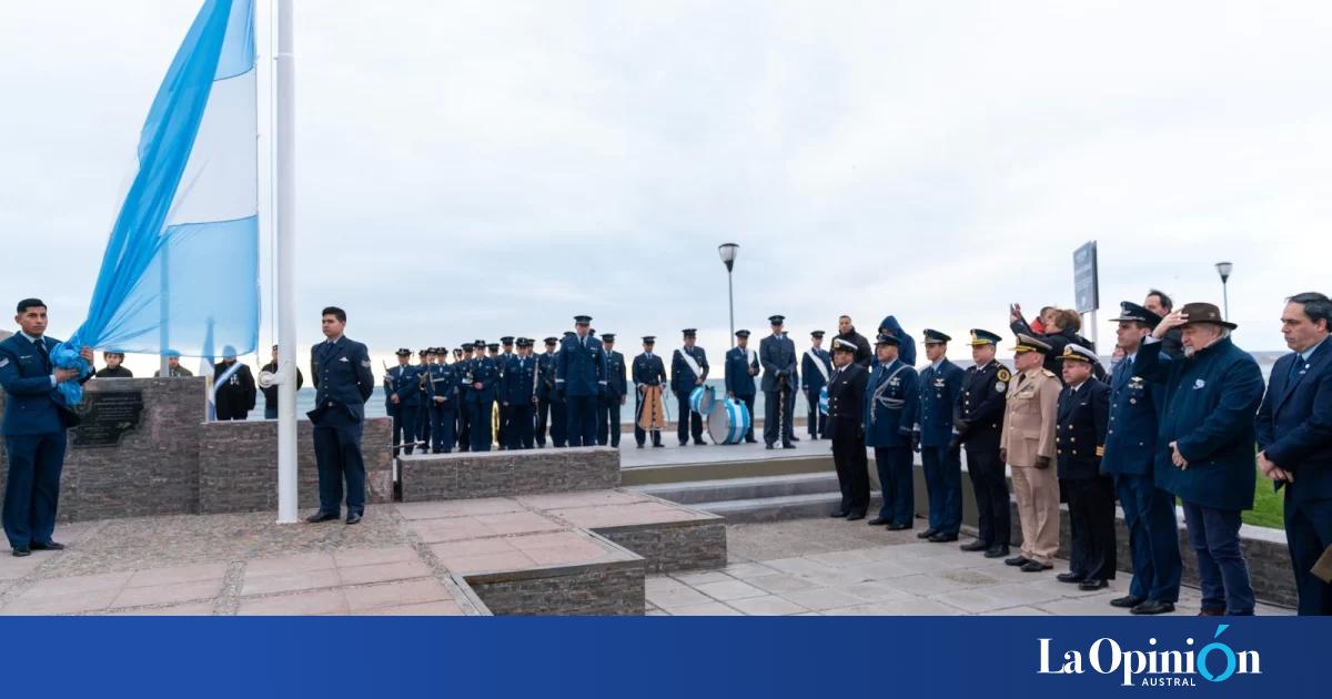 Comodoro conmemoró el Día de la Bandera con un llamado a recuperar los valores de Belgrano y honrar a los héroes de Malvinas