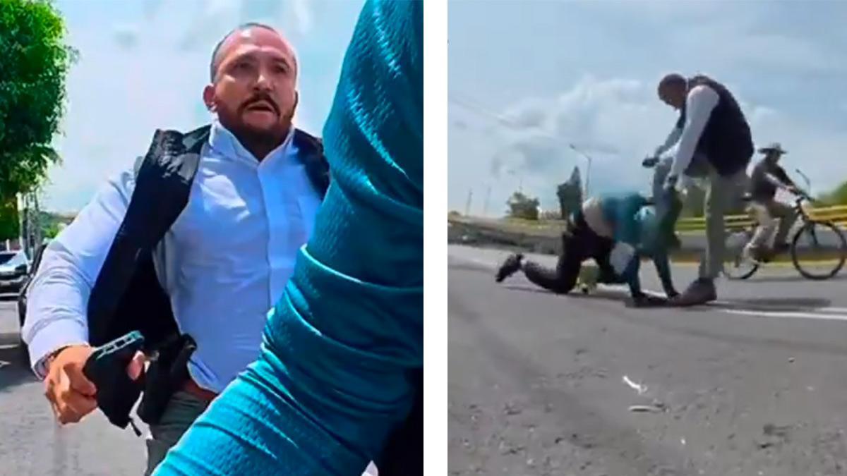 Conductor golpea brutalmente a ciclista en CDMX ¿Lo reconoces?