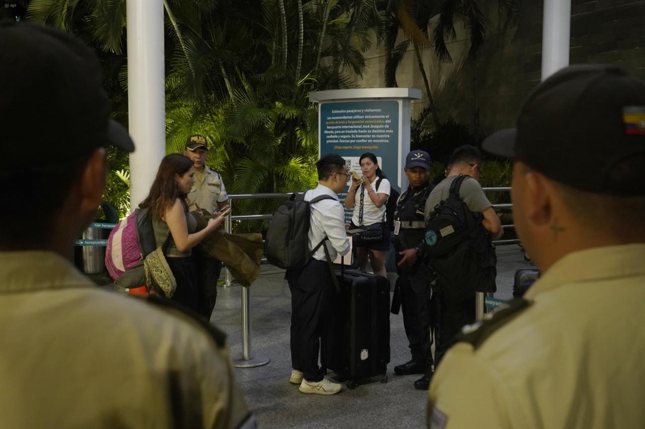 Así refuerzan la seguridad en aeropuerto de Guayaquil tras ataque
