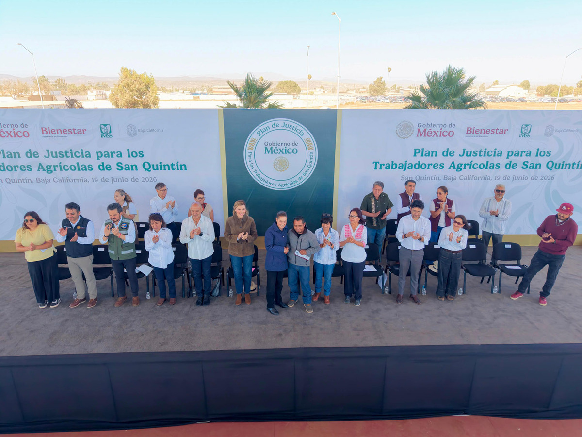 Sheinbaum ordena revisar empresas agrícolas de San Quintín