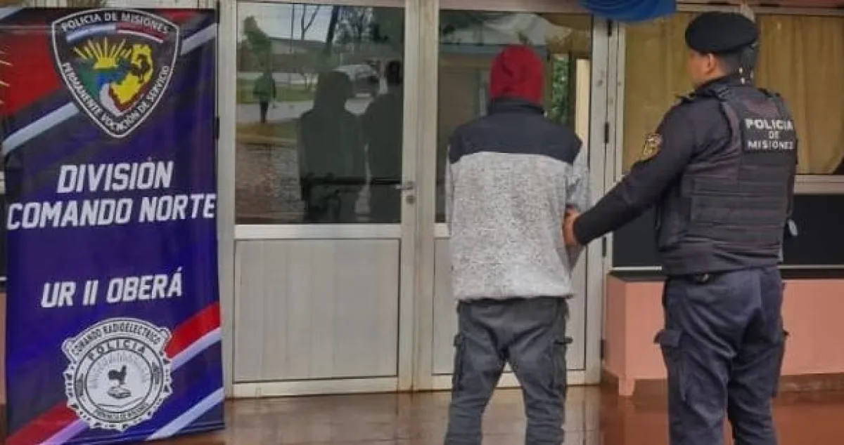 Violento arrebato en el barrio Krause de Oberá: detuvieron al sospechoso y recuperaron elementos