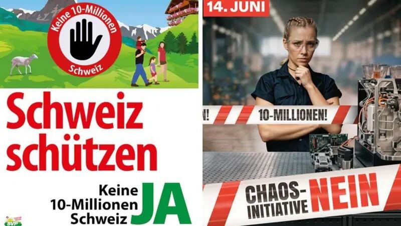 Suiza rechaza la propuesta de limitar la población del país a 10 millones, según los primeros resultados